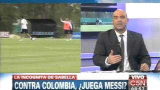 C5N  FUTBOL LA PREVIA DE ARGENTINA VS COLOMBIA [upl. by Oralle]