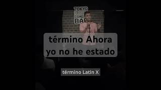 El término Latín X 🧐 standupcomedy latinx standupcomedy español comedialatina intermiami [upl. by Nakasuji]