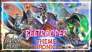 BEETROOPER INSECT ARMY THEME CHRONICLE FESTIVAL 2024 YuGiOh Master Duel beetrooper [upl. by Ahsinam]