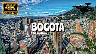 Bogota Colombia In 4K By Drone  Amazing View Of Bogota Colombia [upl. by Frydman]