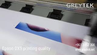 Galaxy printer  Epson DX5 printhead  high quality printing [upl. by Quill611]