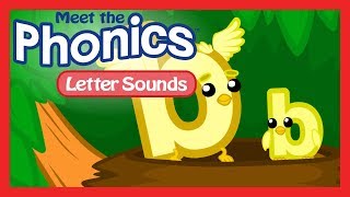 Meet the Phonics Letter Sounds  b [upl. by Aibun]