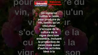 Vigneron et Viticulteur Quelle Diff shorts [upl. by Chandos975]