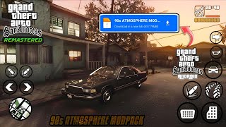 GTA SA Remastered Graphics Modpack for GTA SA Android 13 amp 14  All Devices Supported  2024 Edition [upl. by Dhruv]