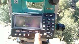 How to Resection by sokkia Total station 630 serial  Resection method in Urdu [upl. by Kahle]