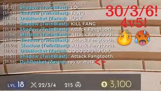 Predecessor Revenant Gameplay  Went NUTS in this 4v5 3036 🔥🥵 [upl. by Talie607]