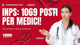 INPS 1069 Posti per Medici [upl. by Dowlen]