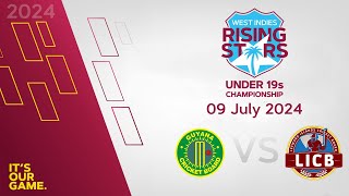 🔴 LIVE Guyana v Leeward Islands  CWI Women’s Under 19 20over Championships 2024 WIWU19Champs [upl. by Ehr414]