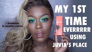 IamMagic Juviass Place Foundation review  full face 1st impression [upl. by Ecyle]