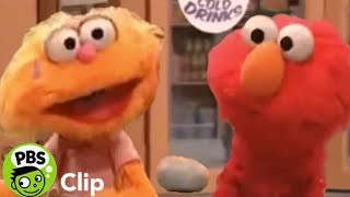 Sesame Street  Elmo tells Zoe that Rocco is just a rock  PBS Kids [upl. by Iliam966]