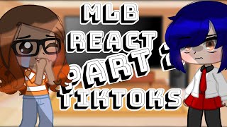 Mlb react to TikToksMLBGacha clubPart 2Part 3 out [upl. by Hertzfeld]