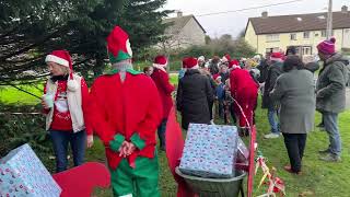 Santas Grotto in Redesdale Garden Estate Kilmacud County Dublin [upl. by Enelav243]