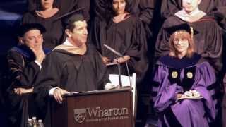 Alex Gorsky 2013 Wharton MBA for Executives Philadelphia Commencement [upl. by Roydd]