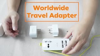 AllCompact Worldwide Travel Adapter [upl. by Erimahs]