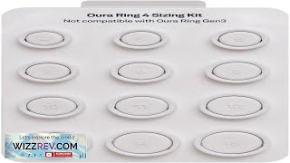 Oura Ring 4 Sizing Kit Size Before You Buy Oura Ring Review [upl. by Anoy]