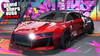 Obey 10F Widebody  GTA 5 Online DLC Vehicle Customization amp Review [upl. by Niknar]