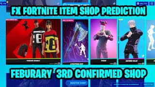 February 3rd 2024 Fortnite Item Shop CONFIRMED  Fortnite Early Item Shop Prediction February 3rd [upl. by Ehc215]