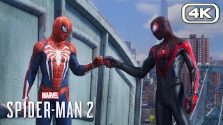 SPIDERMAN 2 PS5  ALL Cutscenes FULL MOVIE 4K 60FPS  Marvels SpiderMan 2 [upl. by Zucker]