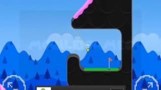 Flappy Golf Sticky Land Hole 4 Gold Star Walkthrough [upl. by Cressi]