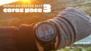 coros pace 3 unbox en eerste test [upl. by Ynafetse220]