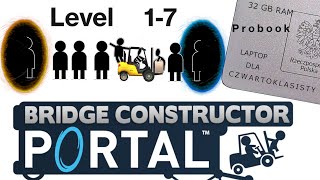 Piątoklasista vs Bridge Constructor Portal [upl. by Stetson260]