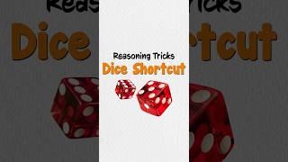 Dice Shortcut  Reasoning Trick  reasoning ssc [upl. by Laamaj]