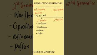 Quinolone Classification  Classification of Quinolone  Quinolone drugs Pharmacology [upl. by Elbag570]