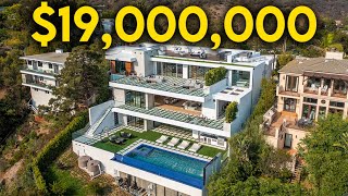 Inside a 19000000 Los Angeles Modern Mansion with Amazing Ocean Views [upl. by Aurie602]