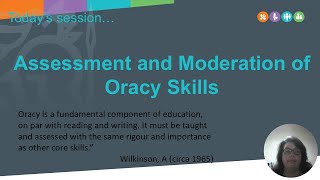 Session 5 Assessment and Moderation of Oracy Skills [upl. by Gay421]