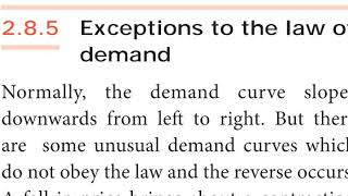 Eco 112nd lesson9 Exception of the law of demand [upl. by Neibaf]