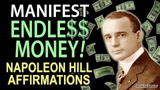 The SECRET To Manifest MONEY Napoleon Hill Affirmations  Wealth While You Sleep Meditation [upl. by Negaet]