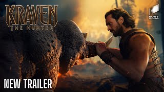 KRAVEN THE HUNTER – New Trailer 2024 Aaron Taylor Johnson  Sony Pictures [upl. by Cully226]