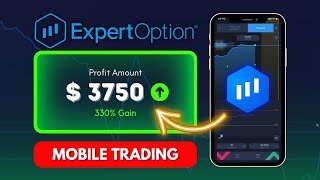 Expert Option MOBILE Trading Strategy  How to Trade on Expert Option Mobile [upl. by Celeste568]