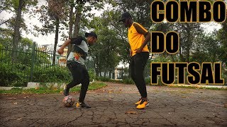 DRIBLES DE FUTSAL  COMBO DO FUTSAL  FOOTZ [upl. by Assenna865]