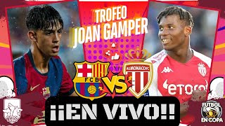 ⚽🔥 BARCELONA 03 MONACO  DERROTA EN EL GAMPER [upl. by Etnoek14]