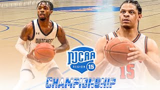 2024 NJCAA Region 15 Mens Basketball Tournament  Championship Game [upl. by Tenn802]