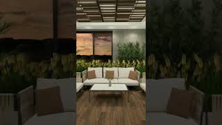 Terrace decor ideasdesignsdecordecorationsshortsyoutubeshorts [upl. by Inaniel]