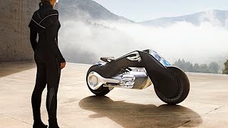 BMW Self Balancing Motorbike Demonstration LIVE Driving BMW Vision 100 BMW Autonomous Bike CARJAM [upl. by Atener]