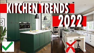 KITCHEN TRENDS 2022  TOP KITCHEN TRENDS AND MOST UPCOMING DESIGN TRENDS [upl. by Bridwell]