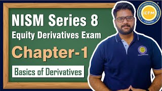 Free Stock Market Course Chapter 1 Basics of DerivativesNISM Series 8 Equity Derivatives  ICFM [upl. by Nrehtac]