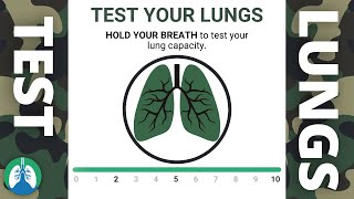 Military Lung Test  Lung Capacity 🪖🫁 [upl. by Bergren]