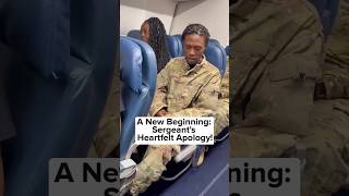 A New Beginning Sergeants Heartfelt Apology Part 4shorts military passenger militaryplanes [upl. by Corby526]