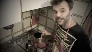 Video ricetta Bruce Cardina  bruschetta di moscardini affogati al vino rosso [upl. by Ulick642]