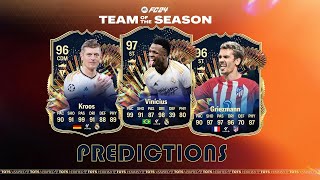 EA SPORTS FC 24 Predictions LaLiga TOTS Team Of The Season Vinicius Kroos and Griezmann TOTS [upl. by Bilat91]