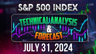 SP500 Forecast amp Technical Analysis July 31 2024 SPX500 [upl. by Lawton]