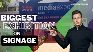 Media Expo 2024 911 May 2024 at NESCO Goregaon Mumbai Media expo 2024 mumbai digital signage [upl. by Malvie]