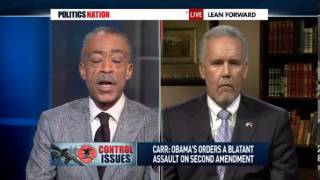 Gun Fight  Al Sharpton vs Tennessee State Rep Joe Carr [upl. by Kelula]