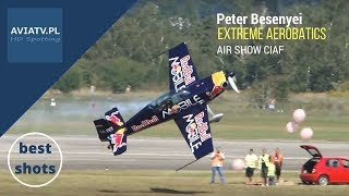 Peter Besenyei  extreme aerobatics  air show CIAF [upl. by Jonati]