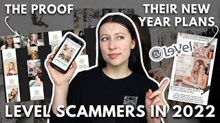 LEVELTHRIVE SCAMMERS IN 2022 THEIR NEW YEAR PLANS ANTIMLM [upl. by Yeldahc]