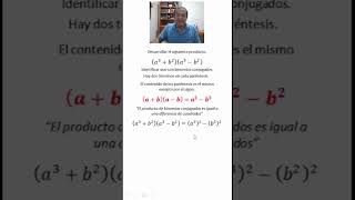 Binomios conjugados 03 parte 05 matematicas algebra binomiosconjugados diferenciadecuadrados [upl. by Meagan]